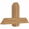 Ekena Millwork Eugene Smooth Timber Gable Bracket, Western Red Cedar, 36"W x 21"H x 5 1/2"D x 5 1/2"F, 14/12 Pitch GBW036X21X0606EUG00SWR - alternate 3